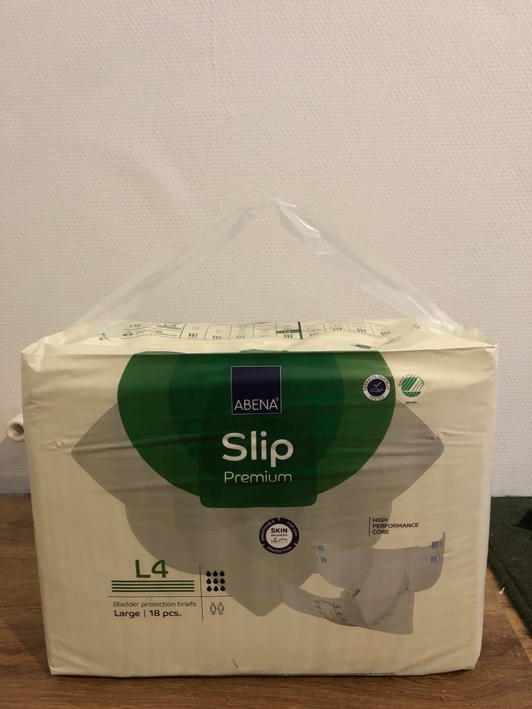 Abena Slip Premium L4 luiers - 18 stuks, Ophalen, Nieuw, Jongetje of Meisje