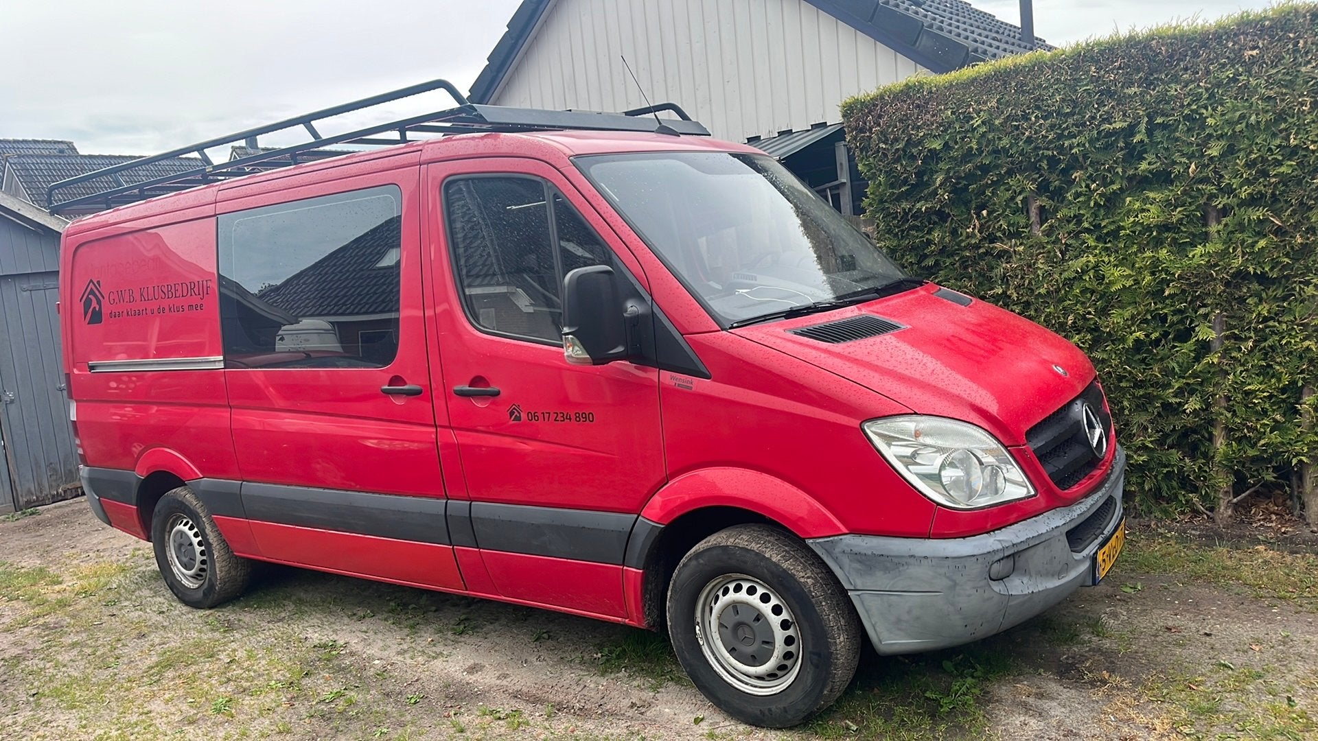 Mercedes-Benz Sprinter 2.1 CDI 313 906 KA 35 2011, Auto's, Euro 5, 4 cilinders, 129 pk, 7 stoelen