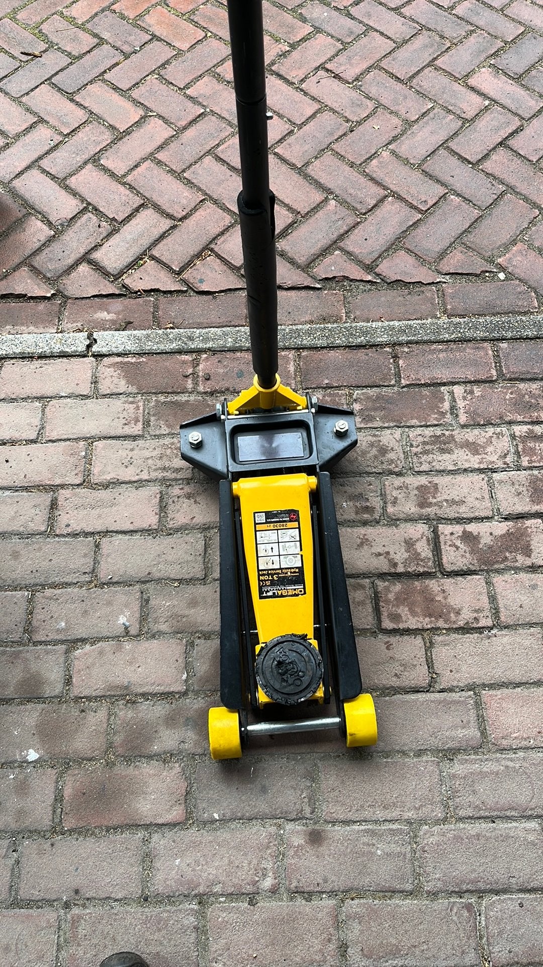 Omega Lift 3 Ton  hydrauliche krik, Ophalen, Zo goed als nieuw, Hydraulisch, Garagekrik