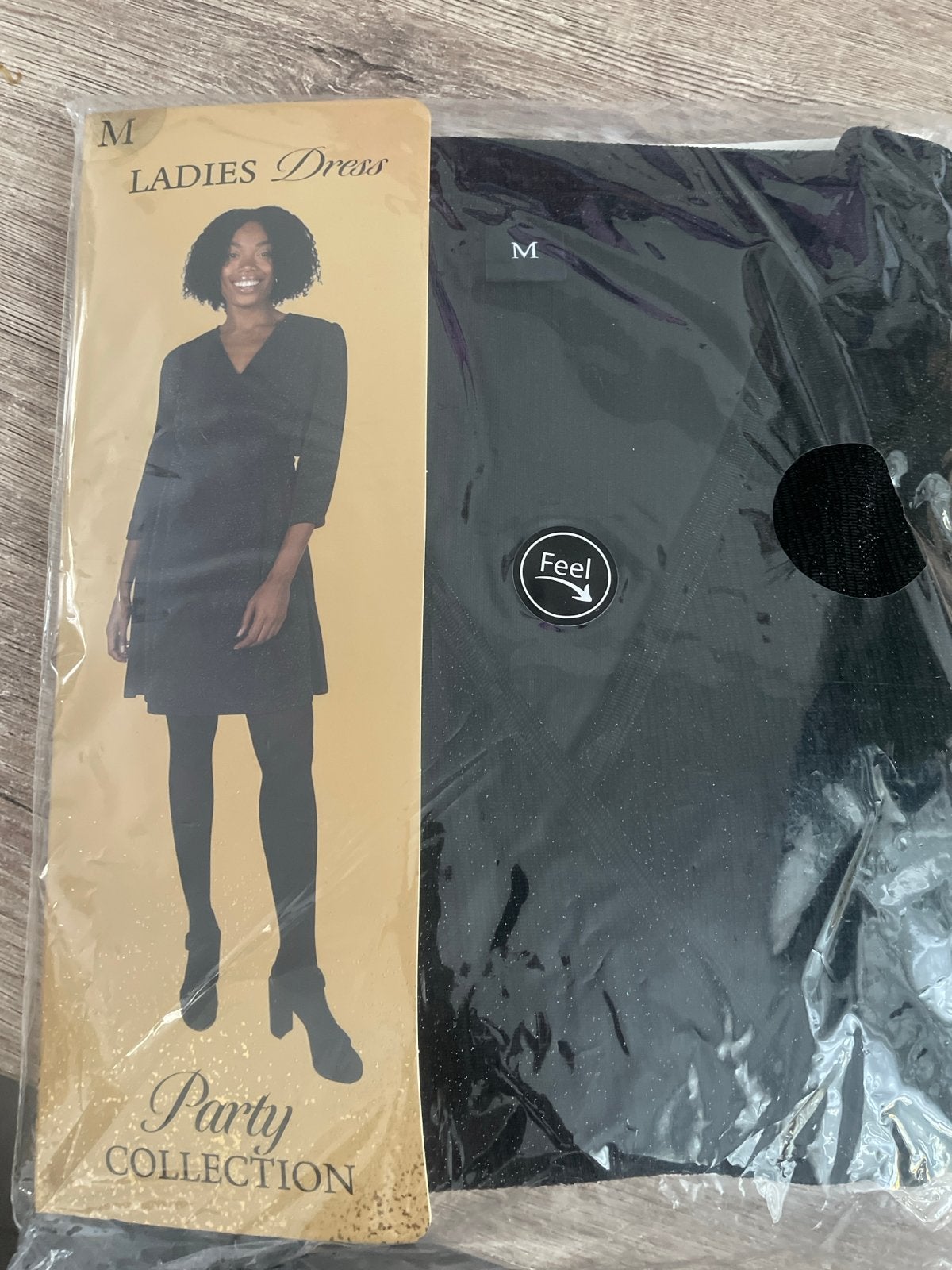 Zwarte damesjurk - Party Collection - Maat M, Kleding | Dames, Maat 38/40 (M), Zwart, Nieuw, Ophalen of Verzenden