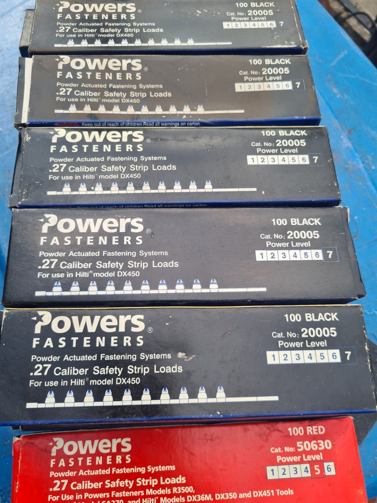 Powers Fasteners .27 Caliber Safety Strip Loads, Ophalen of Verzenden, Nieuw, Overige typen, Overige merken