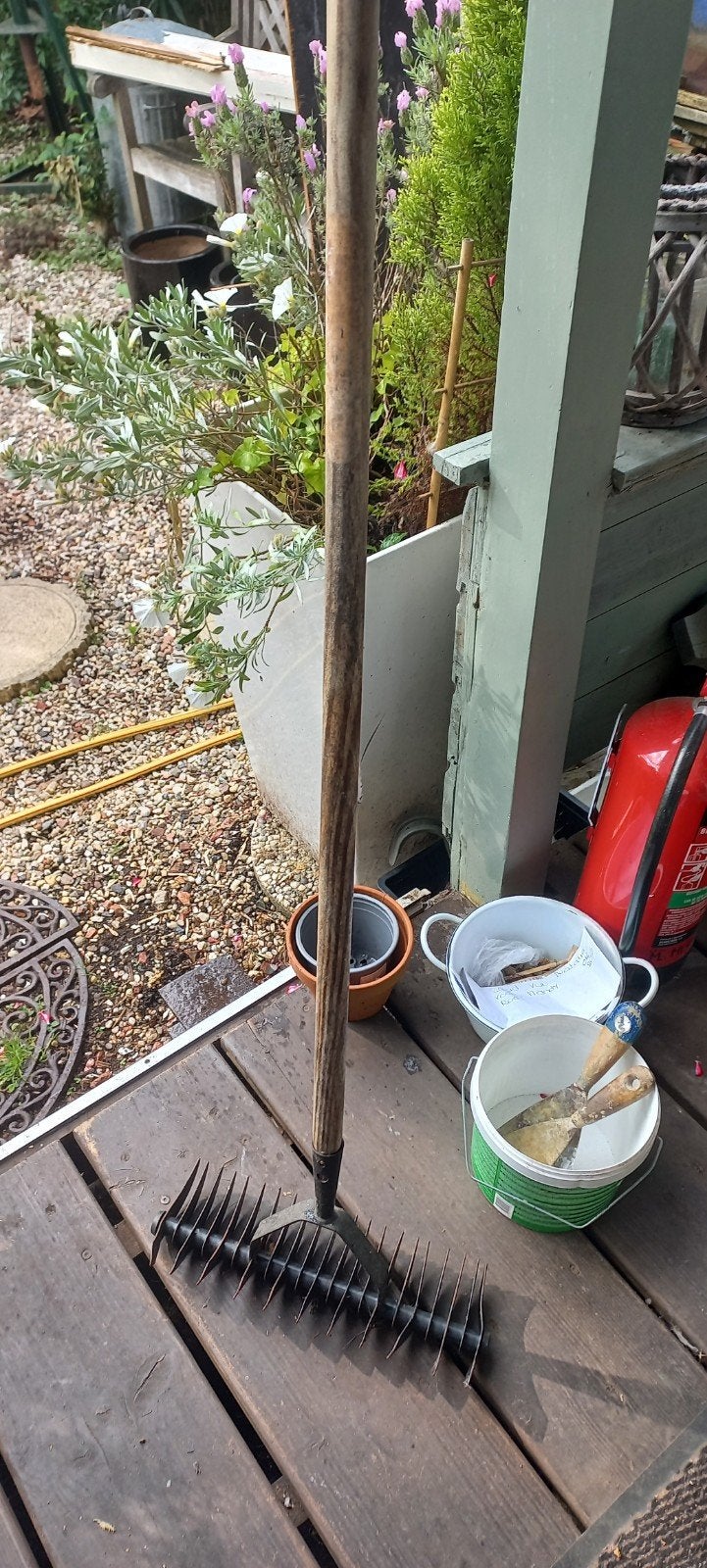 Verticuteer hark, Tuin en Terras, Ophalen, Hark