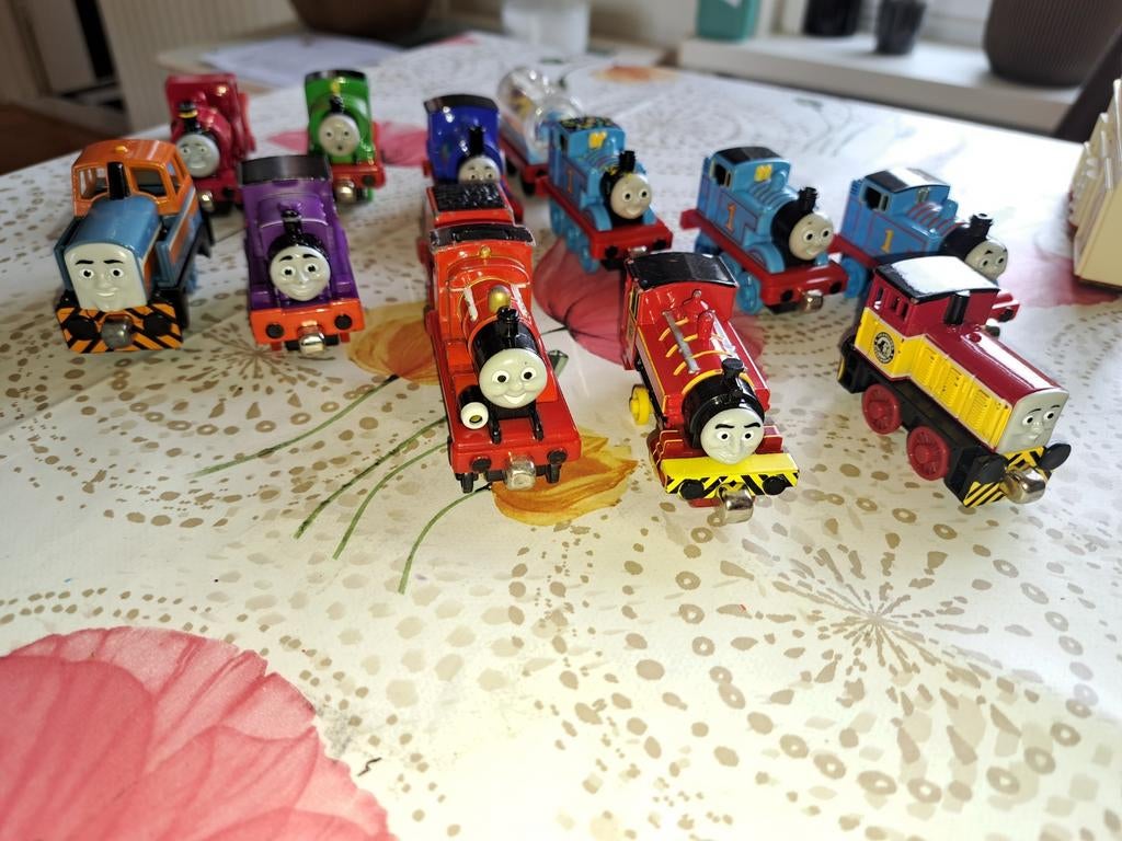 Originele Thomas de Trein Speelgoed Collectie - 12 Stuks, Ophalen of Verzenden, Gebruikt
