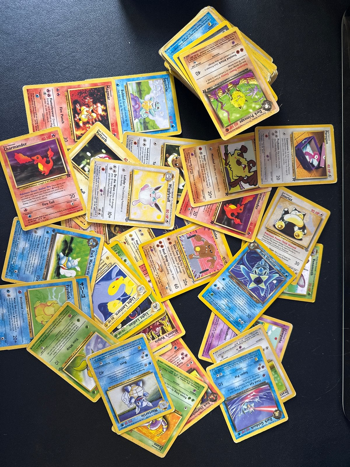 Grote verzameling Pokémon kaarten - Diverse sets, Ophalen of Verzenden, Gebruikt, Meerdere kaarten, Foil