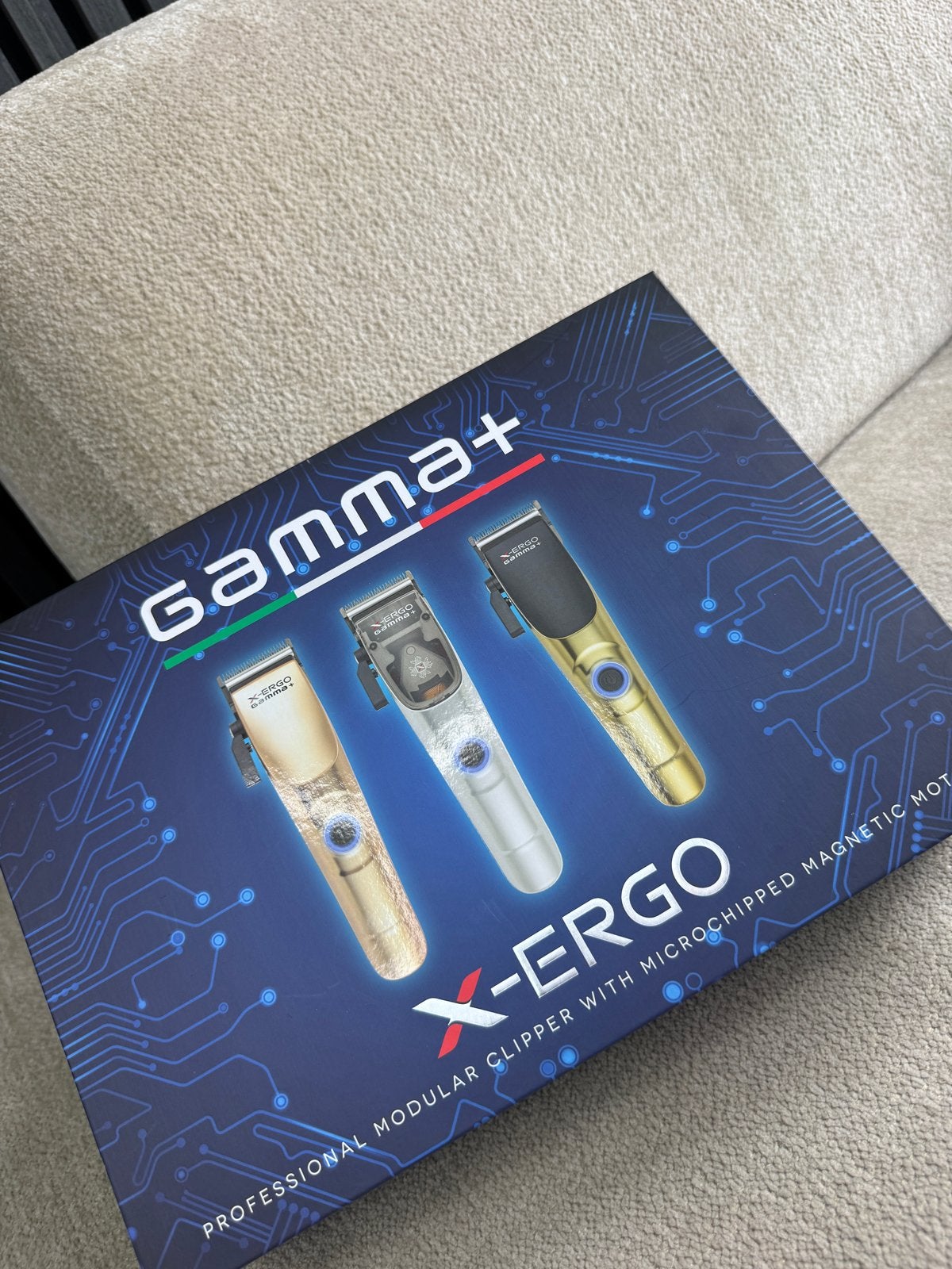 Gamma+ X-Ergo Professionele Modulaire Tondeuse Set, Ophalen, Nieuw, Tondeuse