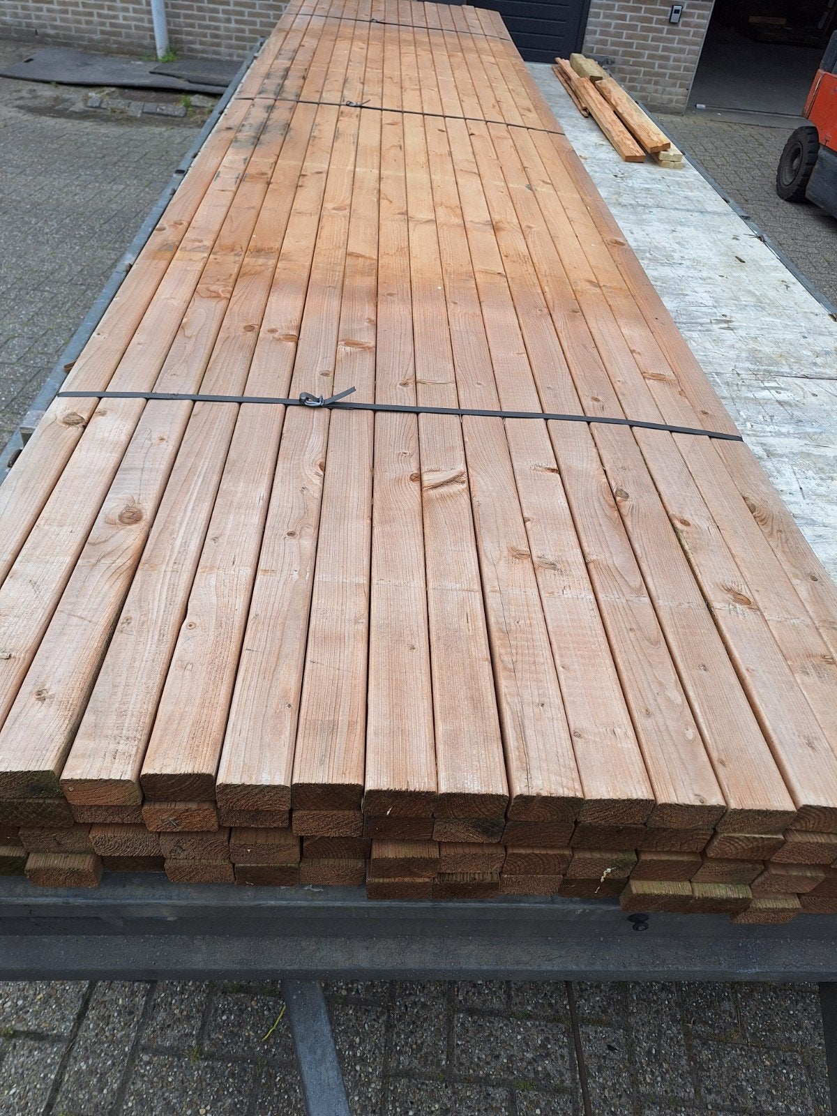 Red vision geschaafde regels 5000x70x45 mm, Ophalen, Nieuw, 250 cm of meer, Balken
