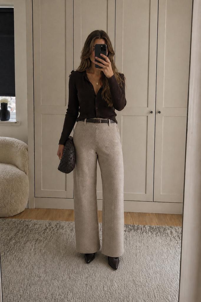 Broek | JcSophie | 38 | heel goed, Kleding | Dames, Maat 38/40 (M), Beige, Ophalen of Verzenden, Zo goed als nieuw