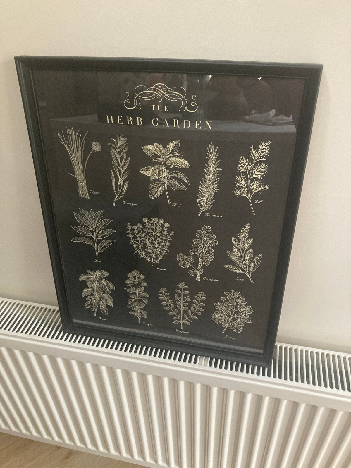 Fotolijst 40x50 cm - The Herb Garden, Ophalen, Zo goed als nieuw, Fotolijst, Met afbeelding