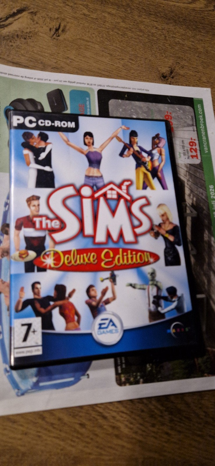 The Sims Deluxe Edition PC CD-ROM, Gebruikt, 1 speler, Ophalen of Verzenden, Vanaf 7 jaar