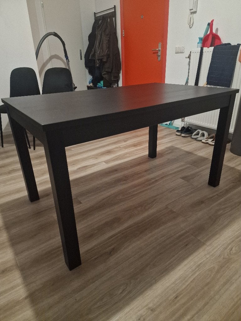 Uitschuifbare eettafel IKEA Laneberg | Donkerbruin