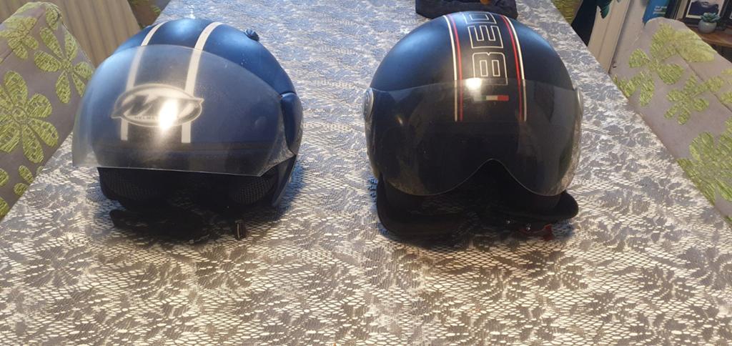 Scooter / motor helmen te koop, Ophalen, Gebruikt, Medium, MTHelmets/ Beon Desiyn