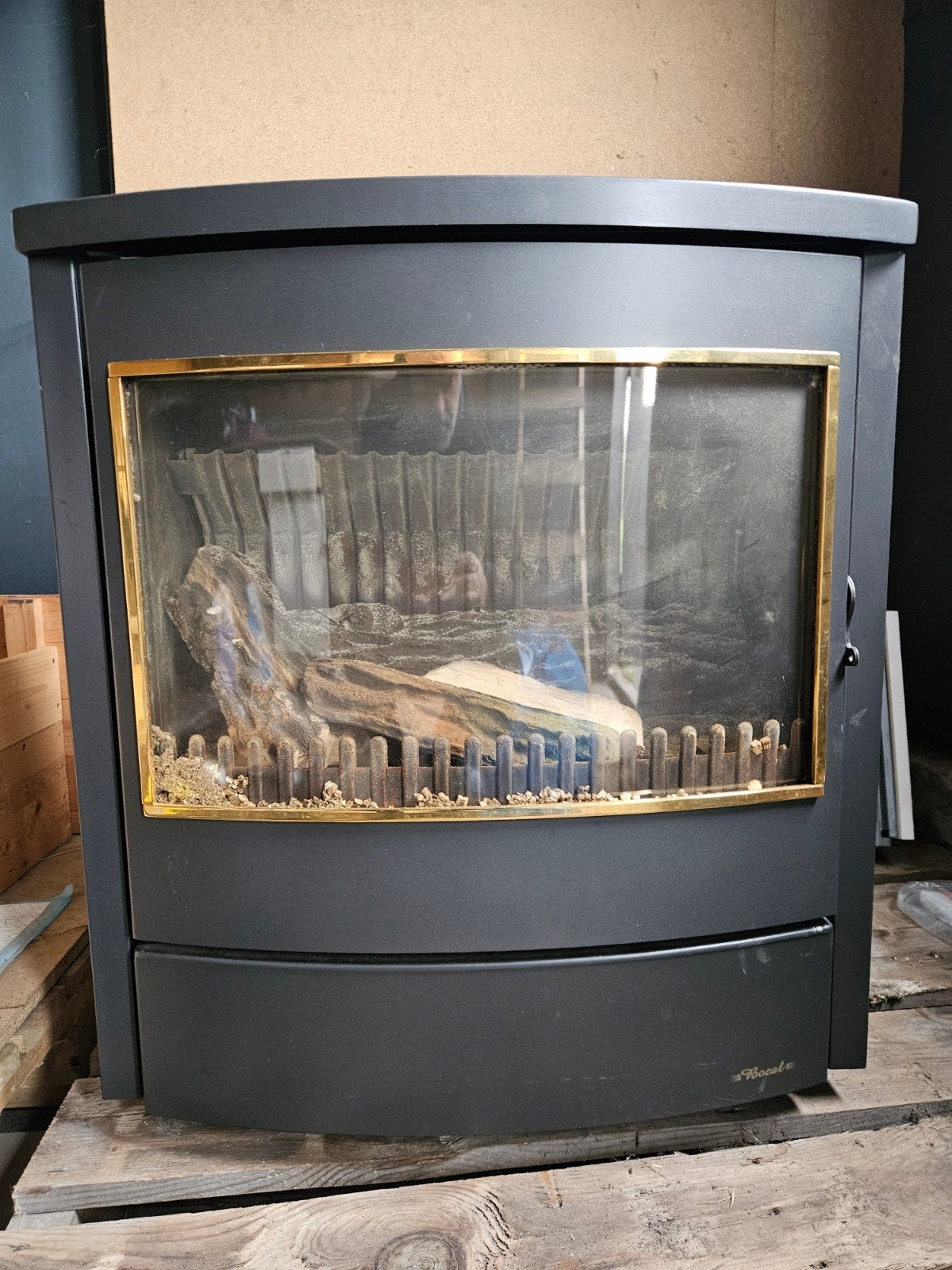 Bocal A99 gashaard, Ophalen, Gebruikt, Vrijstaande haard, Gashaard
