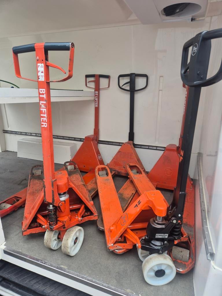 Partij van 5 BT Lifter pompwagens - Gebruikt, Ophalen, Gebruikt