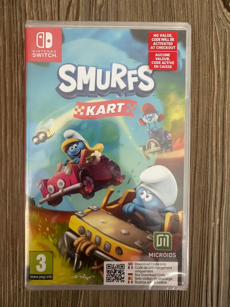 Smurfs Kart - Nintendo Switch Spel, Met games, Nieuw, Ophalen of Verzenden, Zonder controller