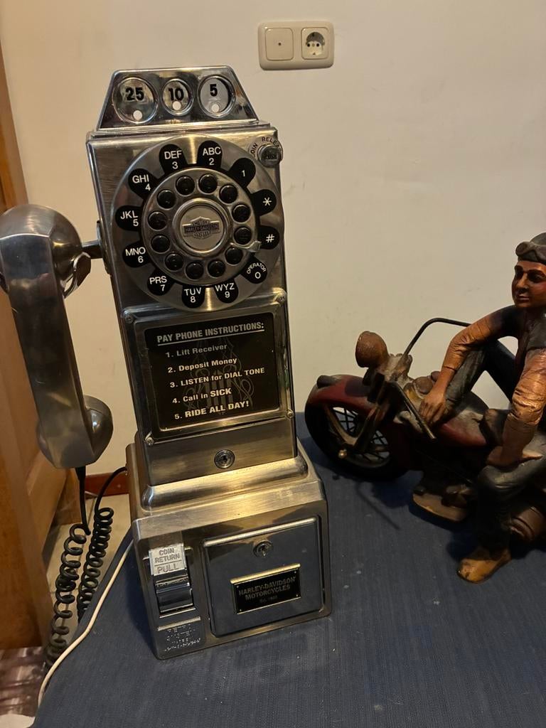 Telefoon harley davidson, Antiek en Kunst, Ophalen of Verzenden