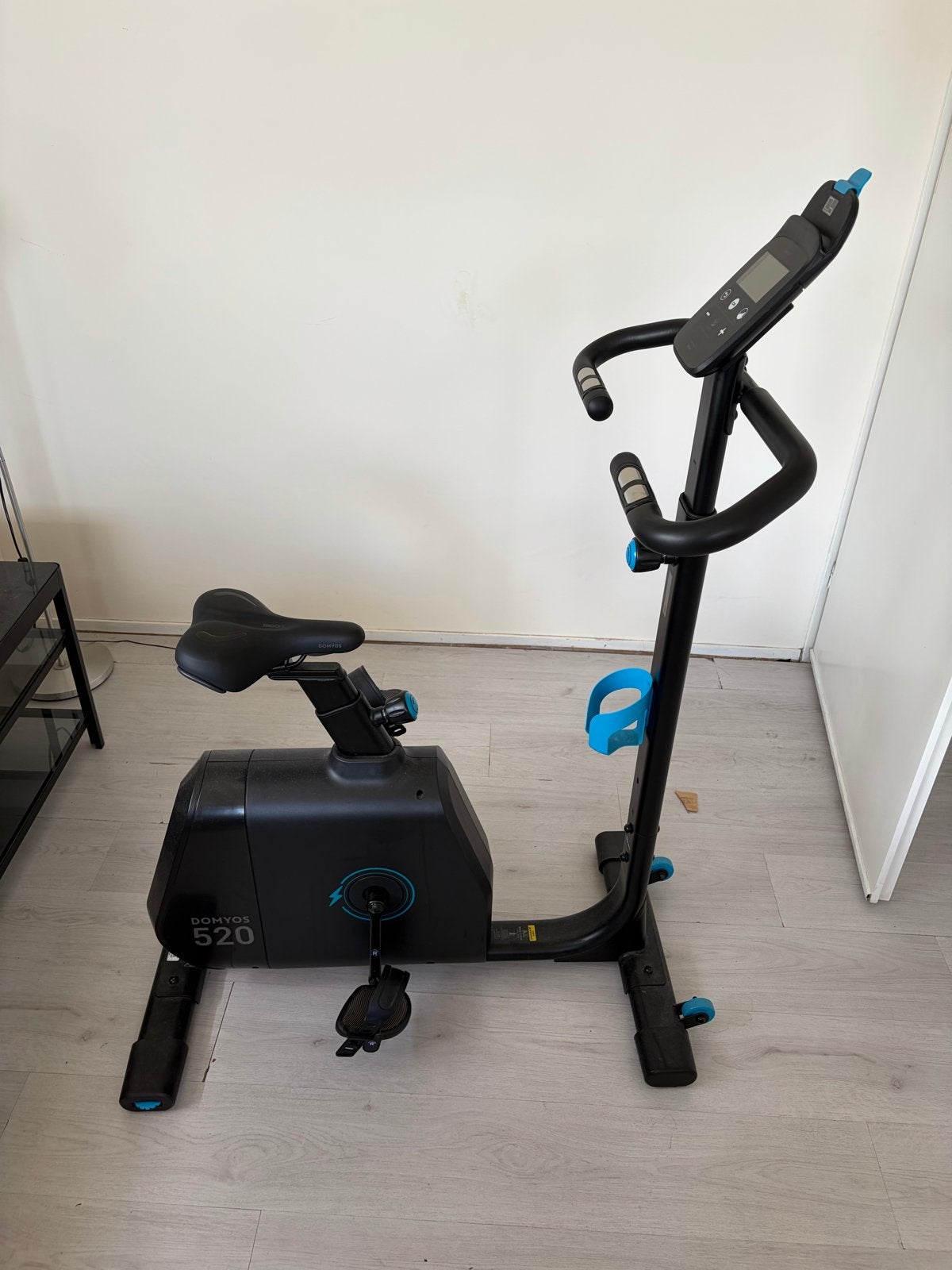Domyos 520 Hometrainer met Bluetooth, Ophalen, Zo goed als nieuw, Metaal, Benen