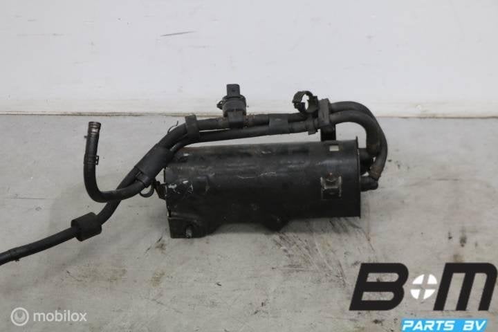 Brandstoffilter + houder VW Trans. T5 2.5 TDI AXE 7H0127401B, Gebruikt