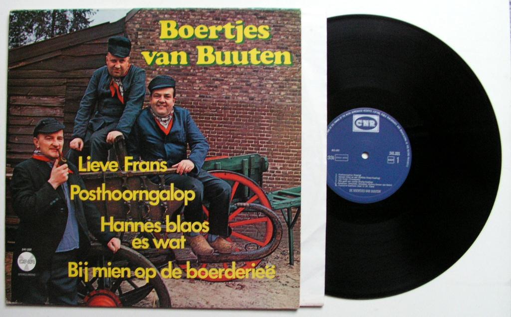 De Boertjes Van Buuten – Boertjes Van Buuten 12 nrs LP ZGAN, Ophalen of Verzenden, Zo goed als nieuw, Levenslied of Smartlap, Inclusief binnenhoes