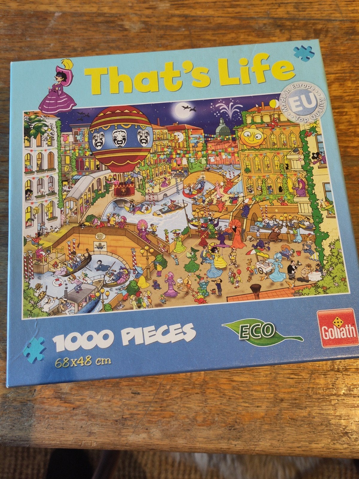 That's Life puzzel Venetië, Ophalen of Verzenden, 500 t/m 1500 stukjes, Zo goed als nieuw