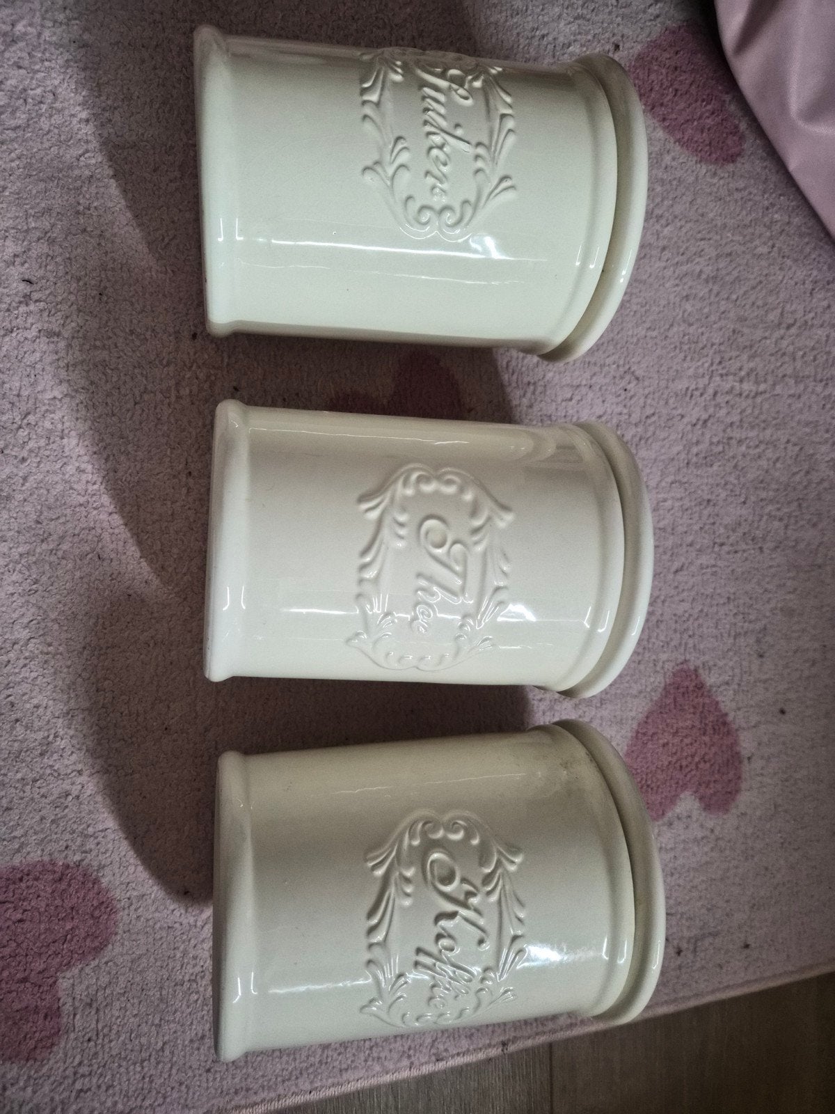 suiker/thee en koffie pot, Ophalen, Gebruikt, Overige materialen, Pot, Bus of Blik