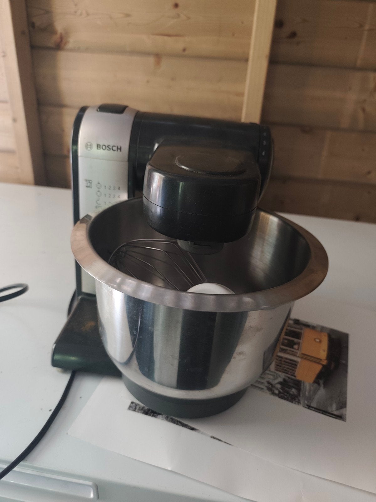 Bosch keukenmachine mum4, Ophalen, 3 snelheden of meer