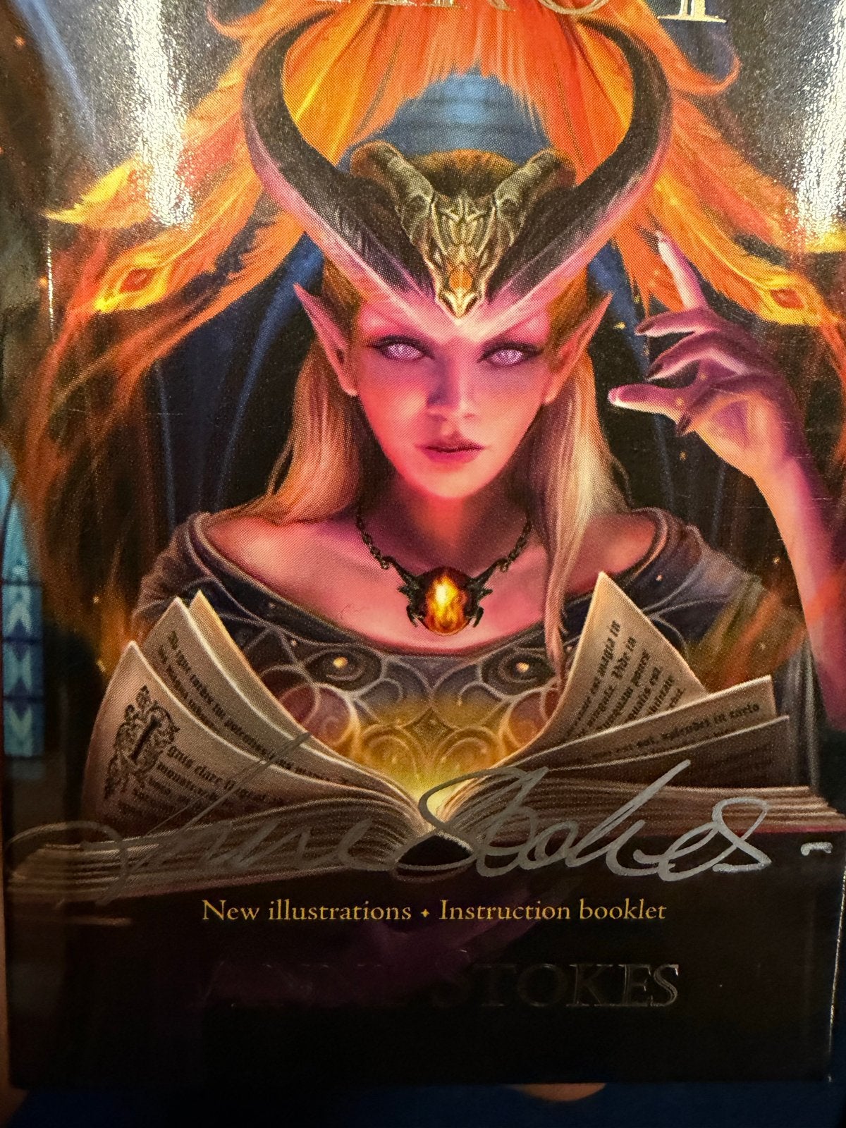 Elementals Tarot Deck Nieuw Gesigneerd Anne Stokes, Tarot of Kaarten leggen, Overige typen, Nieuw, Ophalen of Verzenden
