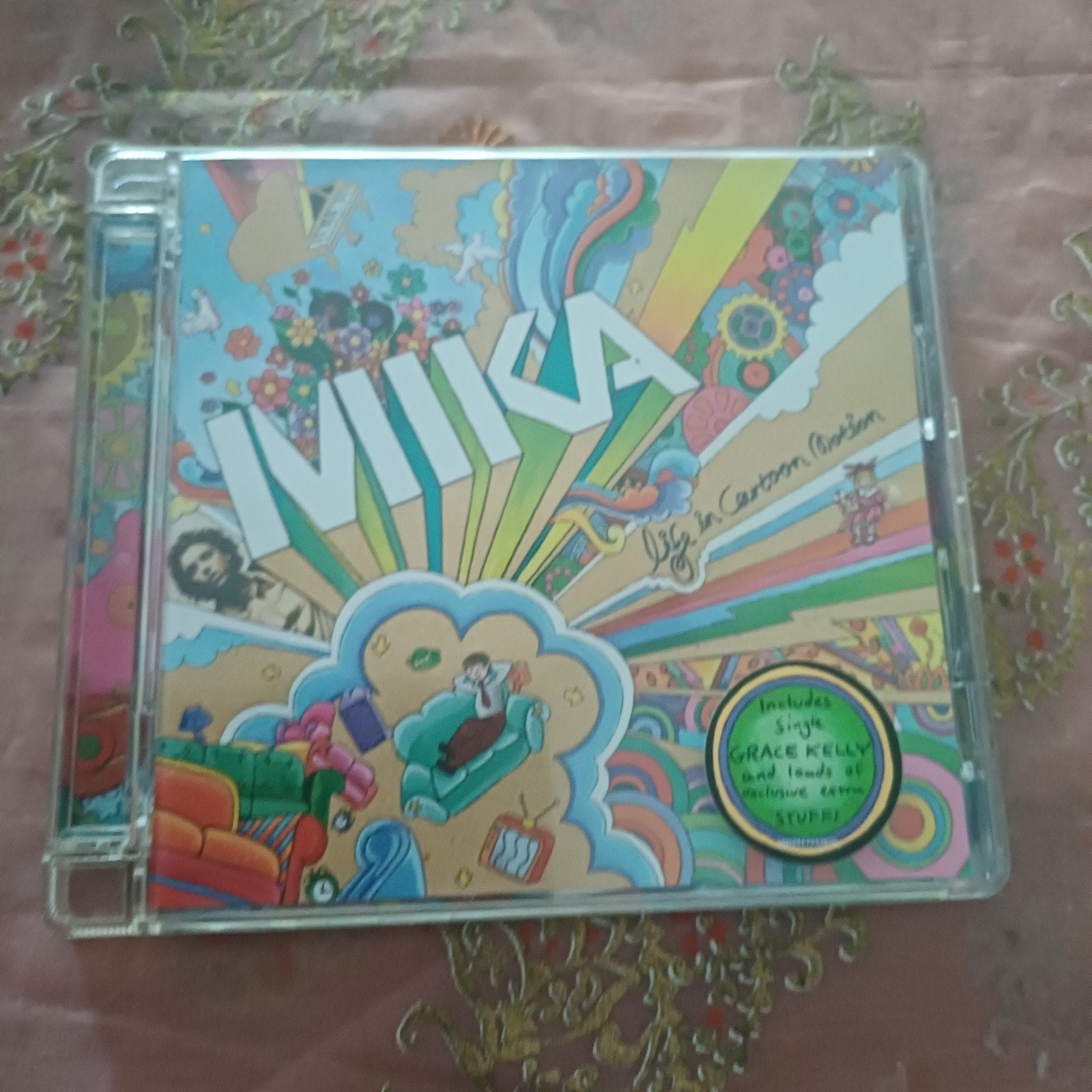 Mika - Life in Cartoon Motion CD (Inclusief Grace Kelly), Gebruikt, Pop, Ophalen of Verzenden, Inclusief doosje