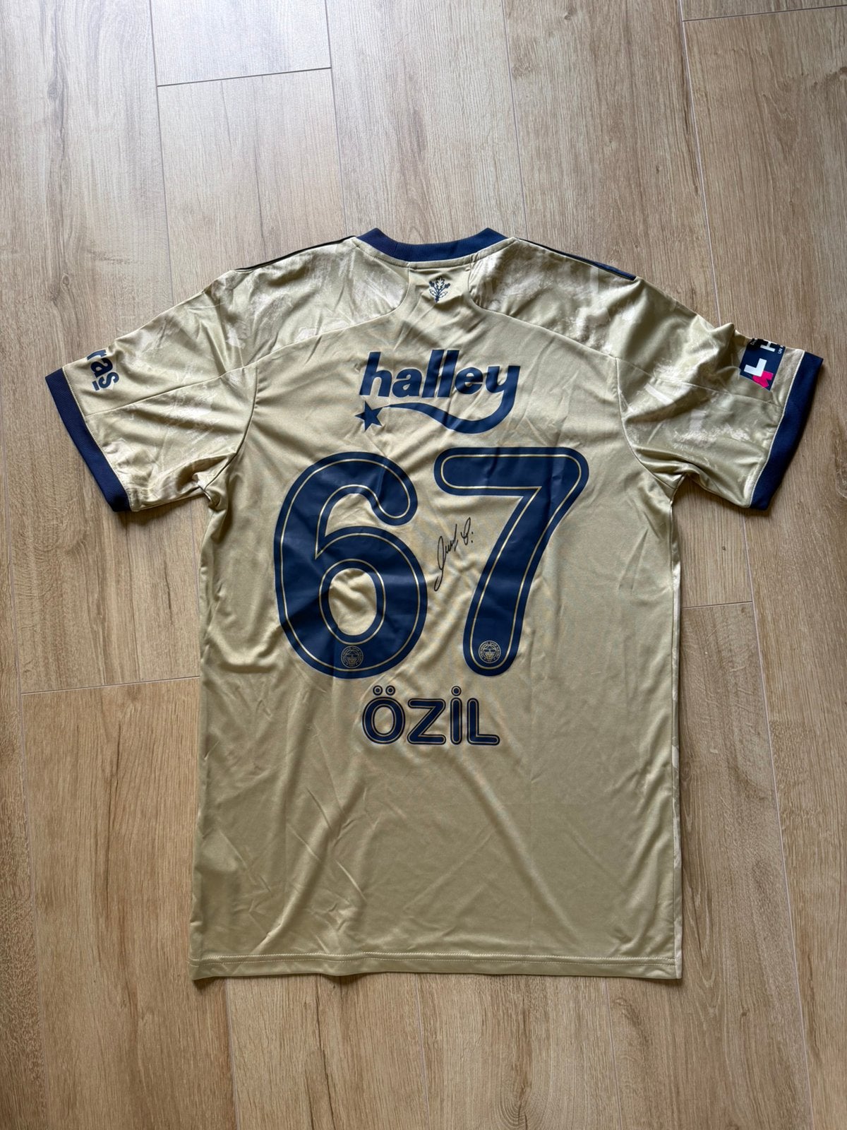 Fenerbahçe Mesut Özil #67 Matchworn Shirt 2020/21, Maat M, Ophalen of Verzenden, Zo goed als nieuw, Shirt