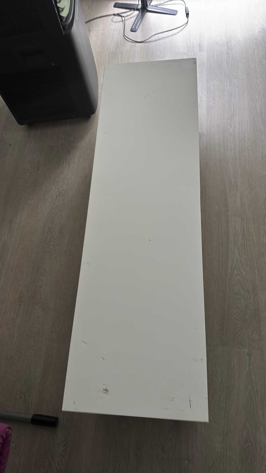 Ikea LACK TV meubel laag, Ophalen, Overige materialen, Gebruikt, 100 tot 150 cm