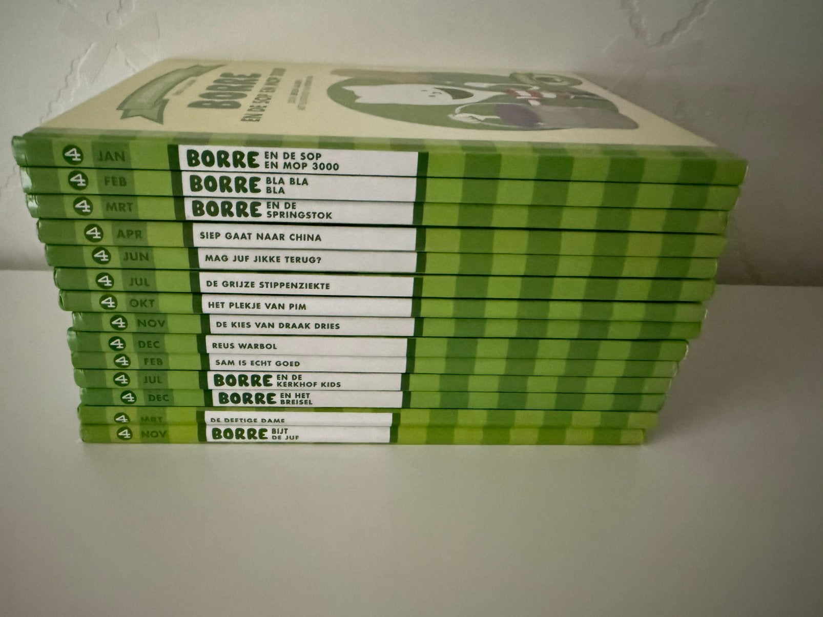 14 x Borre boekje groep 4, Verzenden, Gelezen, Fictie algemeen