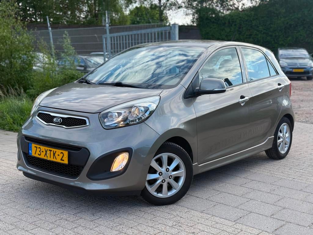 Kia Picanto 1.2 CVVT ISG Super Pack Airco Cruise LM Velgen, Euro 5, 86 pk, Gebruikt, 4 cilinders