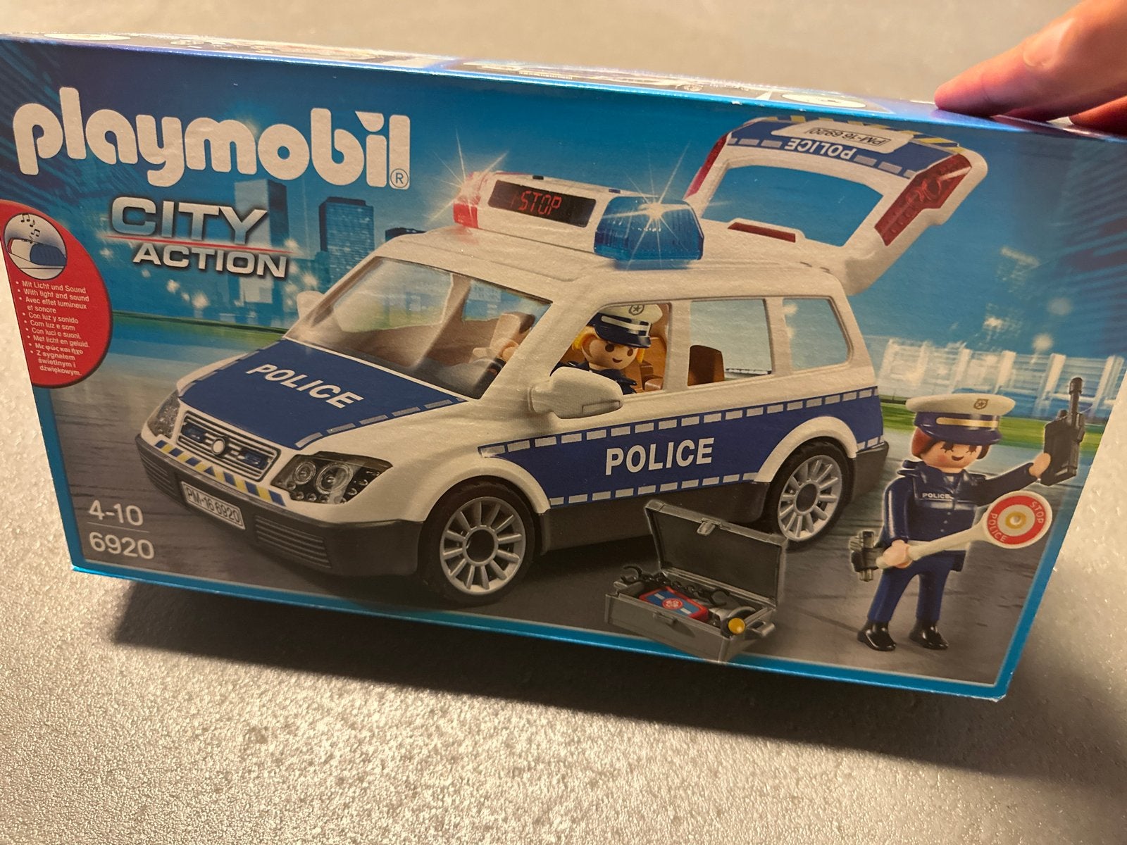 Playmobil City Action Politieauto 6920, Ophalen of Verzenden, Zo goed als nieuw, Jongen of Meisje