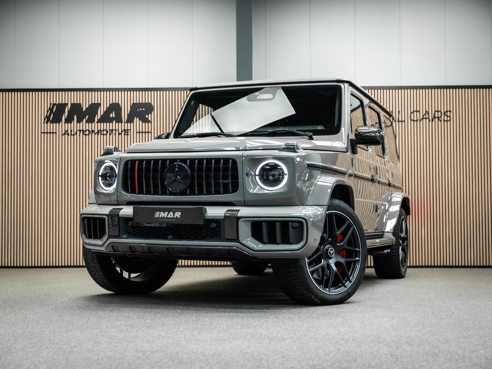 Mercedes-Benz G-klasse G63 AMG Classic Grey Facelift, Auto's, Automaat, Gebruikt, G-Klasse, Leder
