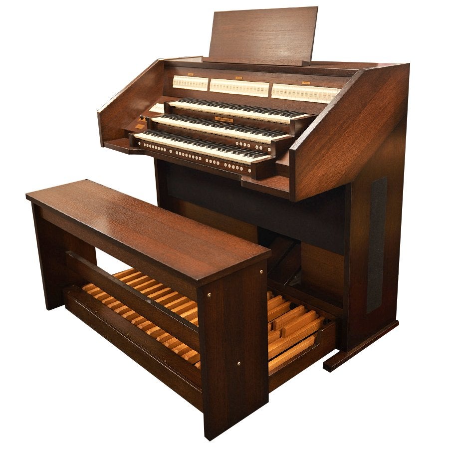Johannus Opus 350 Donker Eiken Orgel, Muziek en Instrumenten, Orgels, 2 klavieren, Gebruikt, Johannus, Ophalen of Verzenden