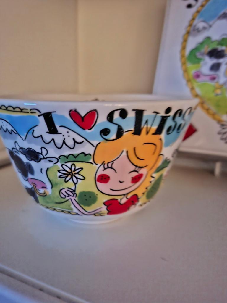 blond Amsterdam I love swiss, Ophalen of Verzenden, Nieuw, Aardewerk, Schaal of Schalen