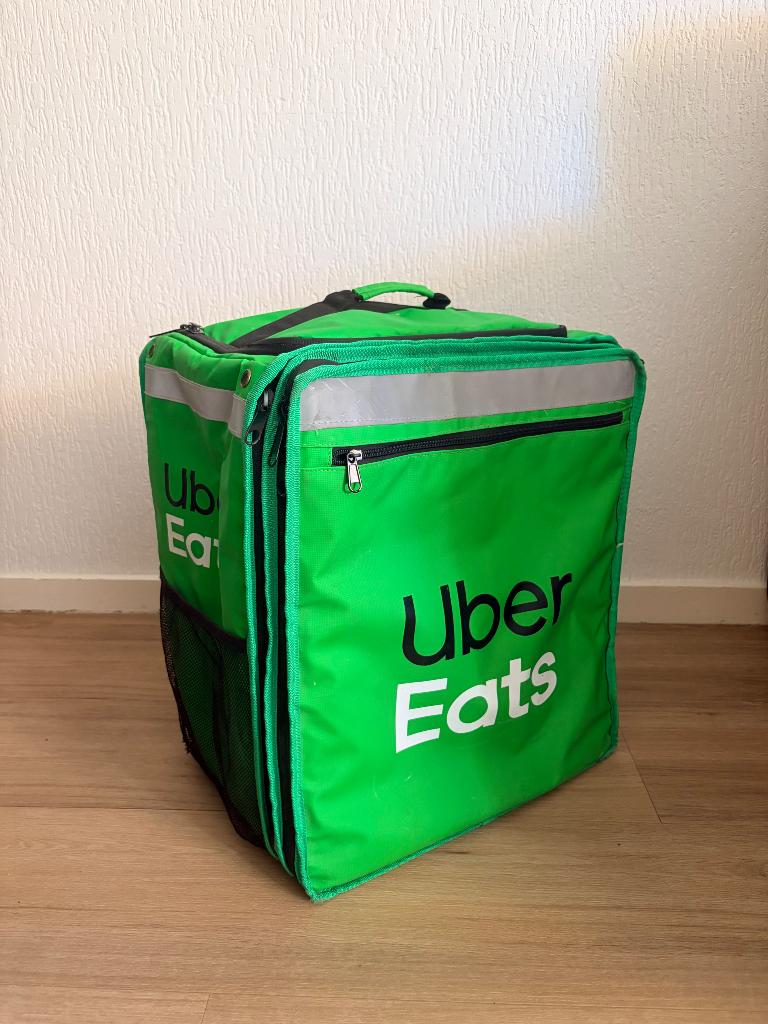 Mooie bezorgtas van Uber Eats, Ophalen, Zo goed als nieuw