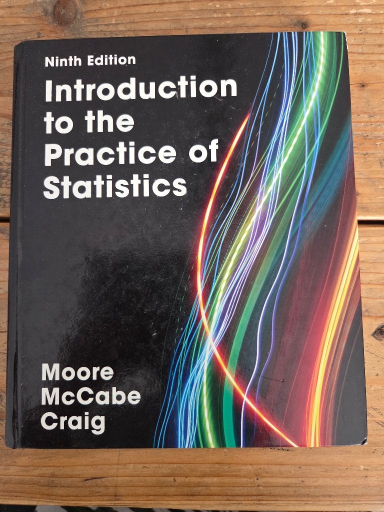 Introduction to the Practice of Statistics, Ophalen of Verzenden, Beta, Zo goed als nieuw, WO