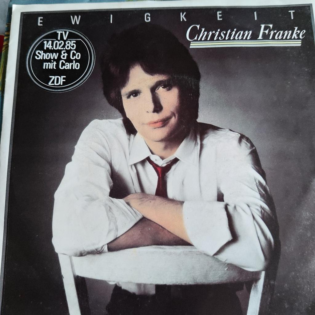 Christian Franke - Ewigkeit (Single), Ophalen of Verzenden, Gebruikt, 7 inch, Overige genres