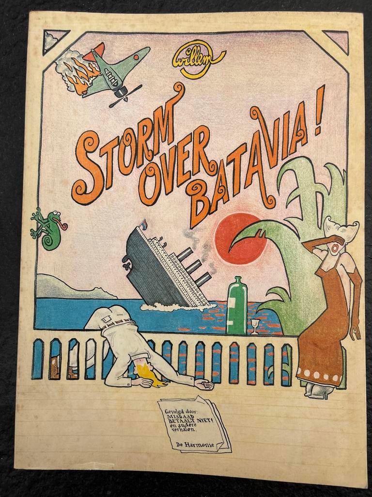 Storm over Batavia! - Willem - De Harmonie, Boeken, Stripboeken, Eén stripboek, Ophalen of Verzenden, Gelezen