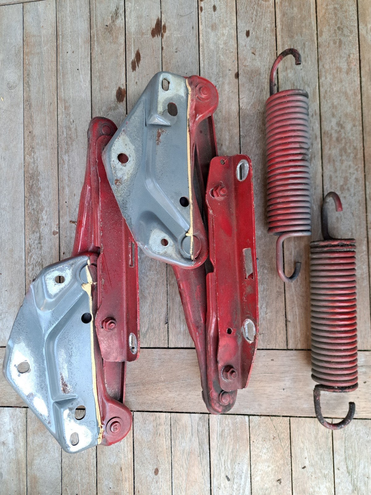 Volvo 850 motorkap scharnieren – set, Auto-onderdelen, Ophalen, Voor, Volvo, Motorkap