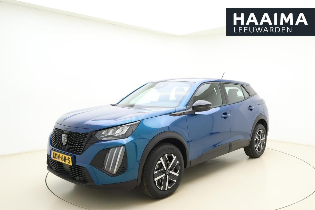 Peugeot 2008 1.2 Hybrid 145 Style | Cruise control | Schakel, 1272 kg, Stof, Gebruikt, Euro 6