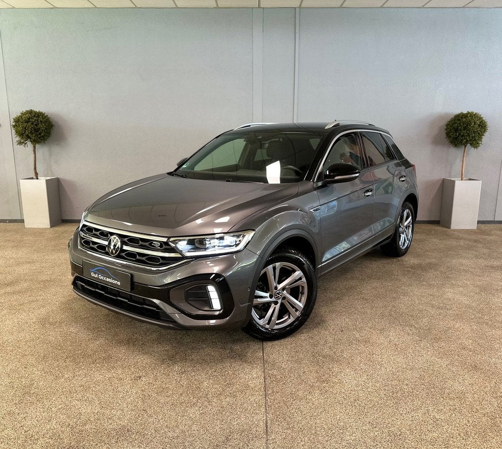 Volkswagen T-Roc 1.0 TSI R-Line - Camera - ACC - IQ - Massag, Auto's, Voorwielaandrijving, Stof, Gebruikt, Overige carrosserieën