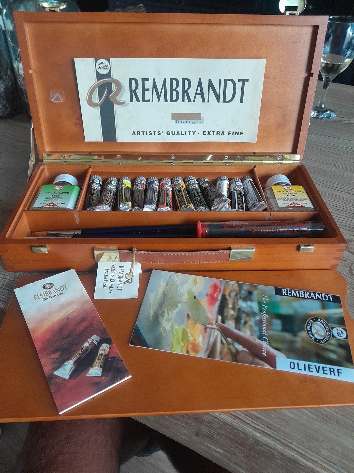 Rembrandt Olieverf Set - Artists' Quality Extra Fine, Ophalen of Verzenden, Zo goed als nieuw, Olieverf