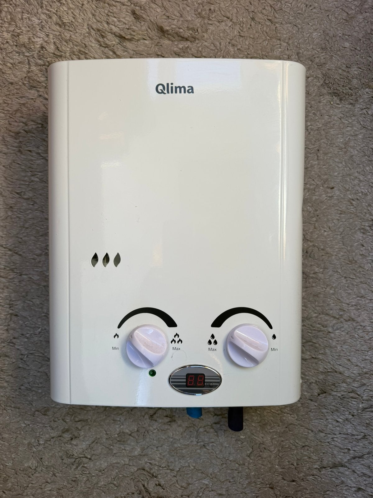Qlima PGWH1010 mobiele geiser, Doe-het-zelf en Verbouw, Ophalen, Geiser, Minder dan 20 liter, Minder dan 3 jaar oud