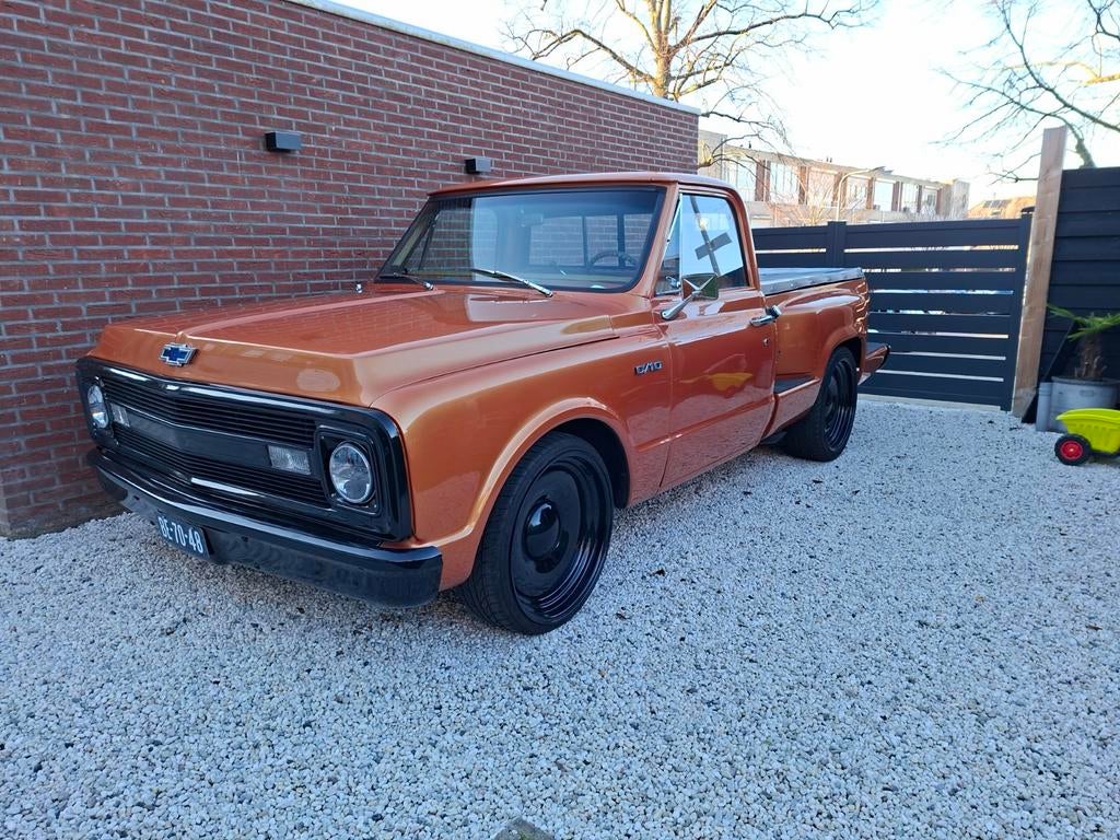 Chevrolet c10 shortbed stepside 350 sbc te koop, Automaat, Chevrolet, Particulier, SUV of Terreinwagen