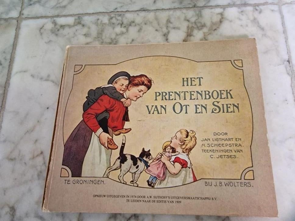Het Prentenboek van Ot en Sien, Ophalen of Verzenden, Gelezen, Jan Ligthart en H. Scheepstra, Prentenboek