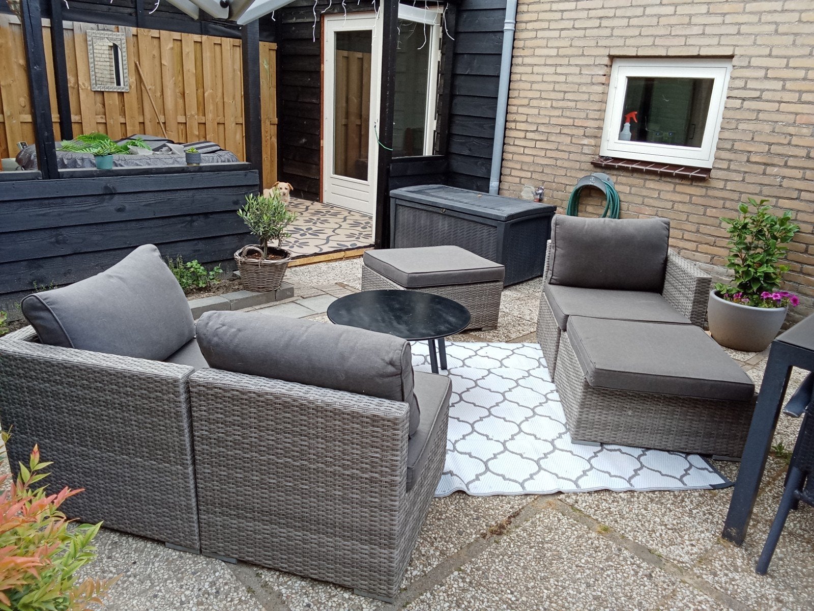 Compleet tuinset, Tuin en Terras, Tuinmeubel-accessoires, Ophalen, Gebruikt
