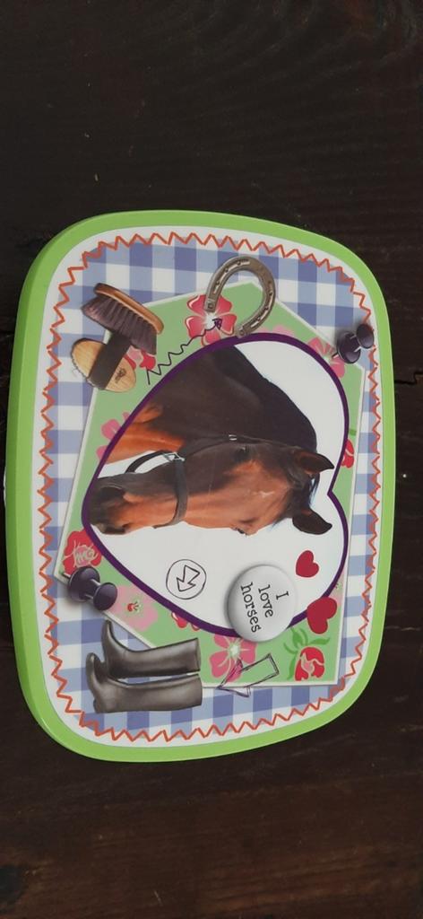 Mepal lunchbox paard - Ideaal voor school of uitjes!, Ophalen of Verzenden, Gebruikt