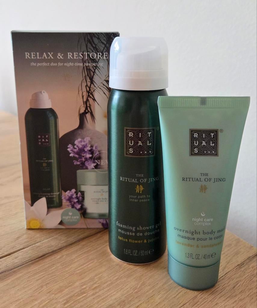 Rituals Jing R&R Setje, Ophalen of Verzenden, Nieuw, Bad & Douche