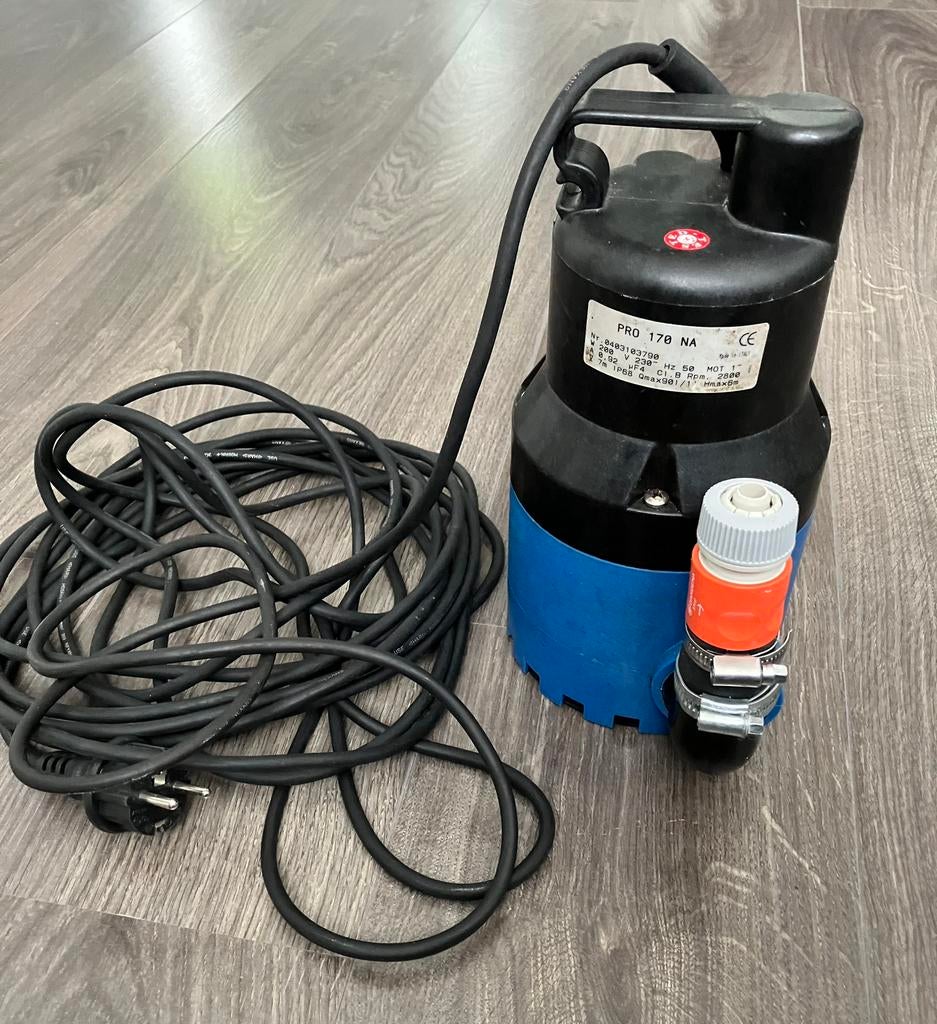 Dompelpomp Tallas 170NA 100ltr/min., Ophalen of Verzenden, Zo goed als nieuw, Dompelpomp